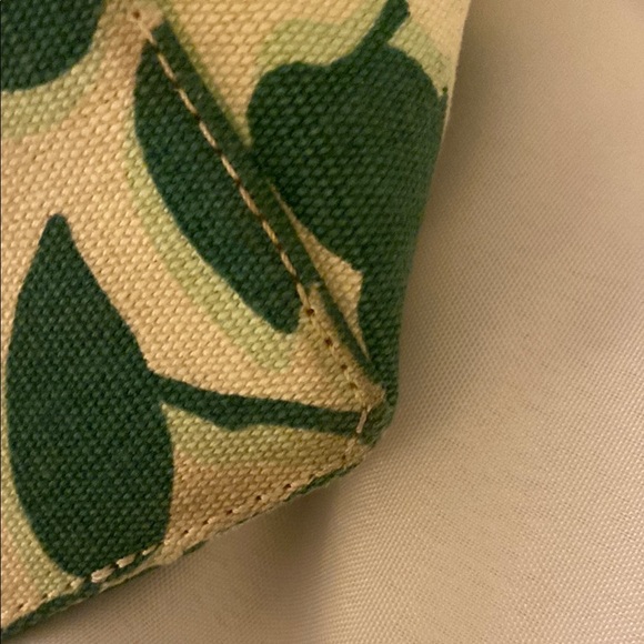 Kate Spade Green and White Botanical Tote - Picture 8 of 16